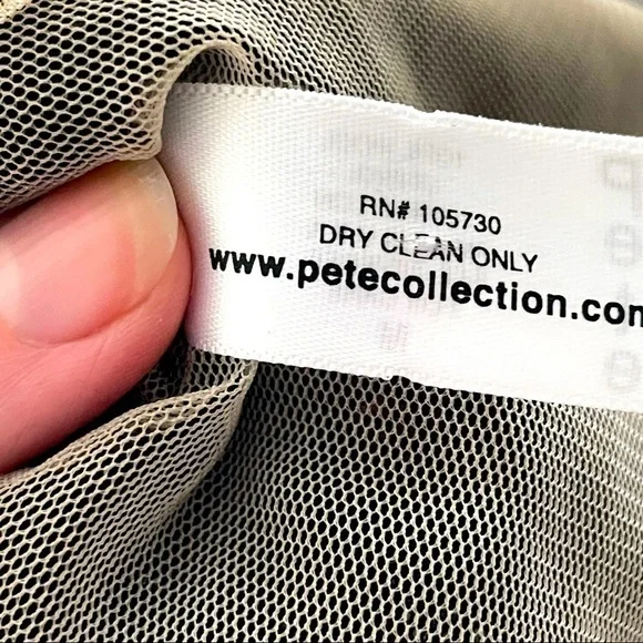 Pete Wool Sweater – Crew Neck, Long Sleeves, Raw Edge Hem – Black & Tan - Picture 11 of 13